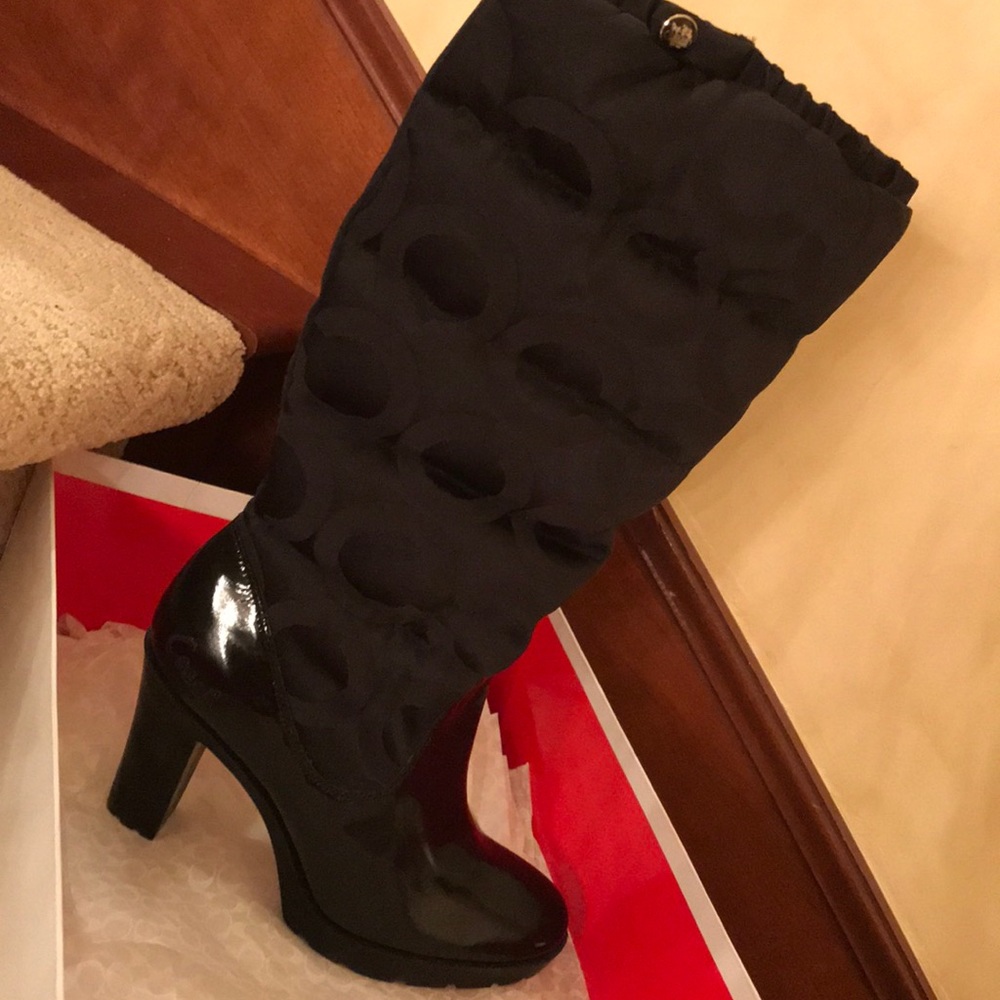 NEW Coach High Heel Boots